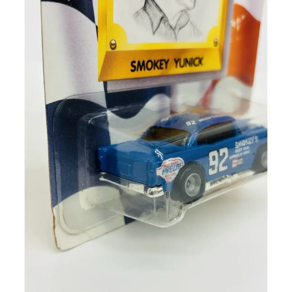 Hot Wheels Smokey Yunick '55 Chevy Part 1 Blue #92 Stock Car w/ Protector Case